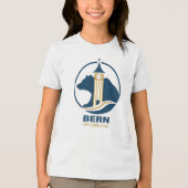 Bern Switzerland Europe トライブレンドTシャツ (正面)