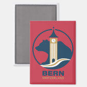 Bern Switzerland Europe マグネット (正面/裏面)
