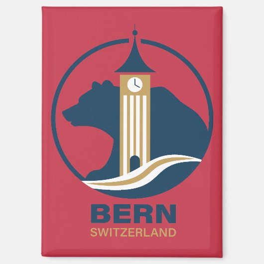 Bern Switzerland Europe マグネット (正面)
