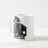 Bernanke -金ゴールドはお金ではないです コーヒーマグカップ (正面左)