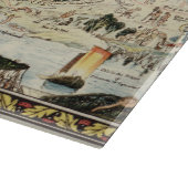 BernardのそりによるFairylandの古代地図 カッティングボード (角)