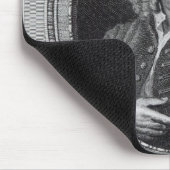 Bernardの男爵によって刻まれるジェームスGibbs 1747年 マウスパッド (コーナー)