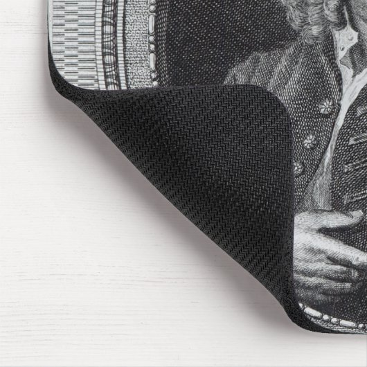 Bernardの男爵によって刻まれるジェームスGibbs 1747年 マウスパッド (コーナー)