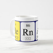 Bernard定期テーブル名mag コーヒーマグカップ (正面左)