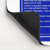 BERNARD LEVINEによる生命の秘密 マウスパッド (コーナー)