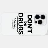 Bernard Summerが着用していたDon't Do Drugs Case-Mate iPhoneケース (裏面 (横))