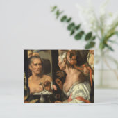 Bernardo Strozziによる古いコケット、バニタス ポストカード (スタンド正面)