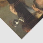 Bernardo Strozziによる古いコケット、バニタス 薄葉紙 (詳細)