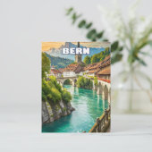 Berne, perle helvétique ポストカード (スタンド正面)