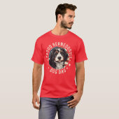 Bernedle American Flag Patriotic Proud Bernedle Da Tシャツ (正面フル)