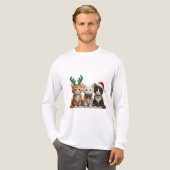 Bernedoodle Christmas Sweatshirt, トライブレンドTシャツ (正面全体)