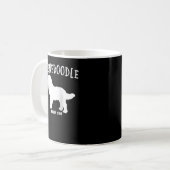 Bernedoodle Design for Bernedoodle Dog Lovers Ragl コーヒーマグカップ (正面左)