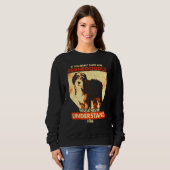 Bernedoodle Dog  Bernedoodle 2 スウェットシャツ (正面フル)