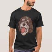 Bernedoodle Dog Tシャツ (正面)