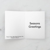 Bernerの国家の挨拶状 シーズンカード (内部)