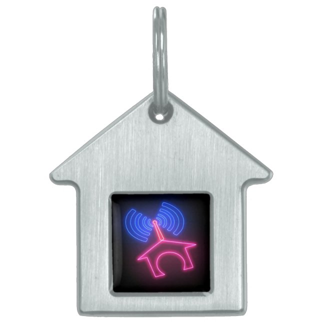 Bernerの国家ペットラベル ペットネームタグ (正面)