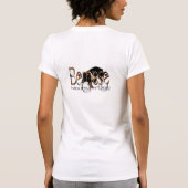 Bernerの用心深いTシャツ Tシャツ (裏面)