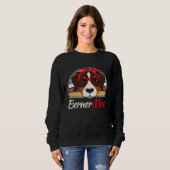 Berner Mom Vintage Bernese Mountain Dog スウェットシャツ (正面フル)