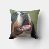 Berner Sennenhund犬の枕 クッション (裏面)