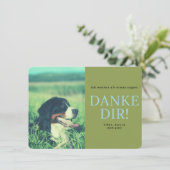 Berner Sennenhund サンキューカード (スタンド正面)