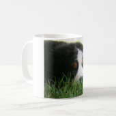 Berneseの子犬のマグ コーヒーマグカップ (正面左)