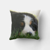 Berneseの子犬の枕 クッション (裏面)