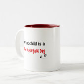 Berneseの孫 ツートーンマグカップ (正面左)