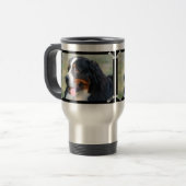 Bernese山の子犬のタンブラー トラベルマグ (正面左)