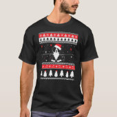 Bernese山の醜いクリスマスのセーター Tシャツ (正面)