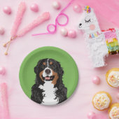 BERNESE山親のためのバーニーズ・マウンテン・ドッグ ペーパープレート (パーティー)