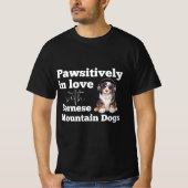 Bernese Lovers, Bernese Mountain Dog T-Shirt Tシャツ (正面)