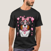 Bernese Mountain Coquette Dog Pet Lover Owner  Tシャツ (正面)