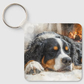Bernese Mountain Dog キーホルダー (正面)