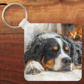 Bernese Mountain Dog キーホルダー (正面)