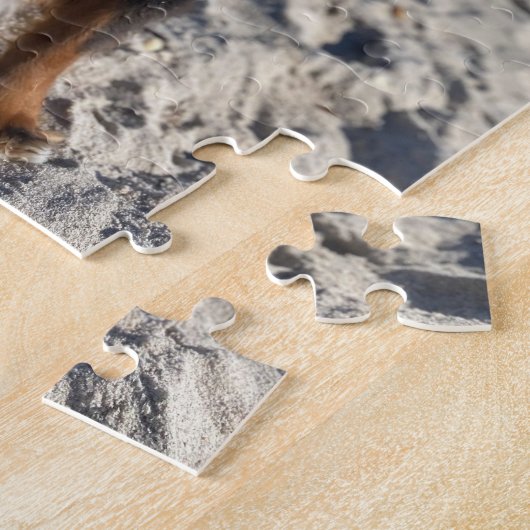 Bernese Mountain Dog ジグソーパズル (側面)