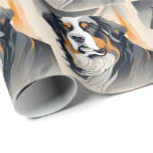 Bernese Mountain Dog ラッピングペーパー (ロールコーナー)