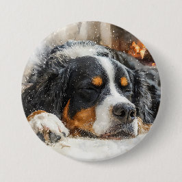 Bernese Mountain Dog 缶バッジ