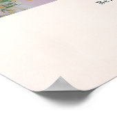 Bernese Mountain Dog Art Print Monet Style Floral ポスター (角)