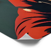 Bernese Mountain Dog Astronaut Poster, Bernese ポスター (角)