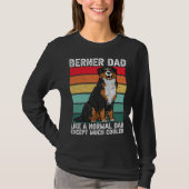 Bernese Mountain Dog Berner Dad Tシャツ (正面)