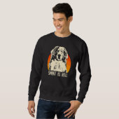 Bernese Mountain Dog Breed  12 スウェットシャツ (正面フル)