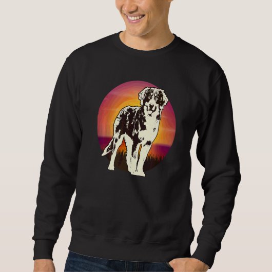 Bernese Mountain Dog Breed  40 スウェットシャツ (正面)