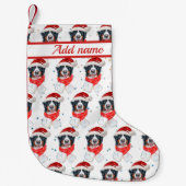 Bernese Mountain Dog Breed Christmas スモールクリスマスストッキング (正面)