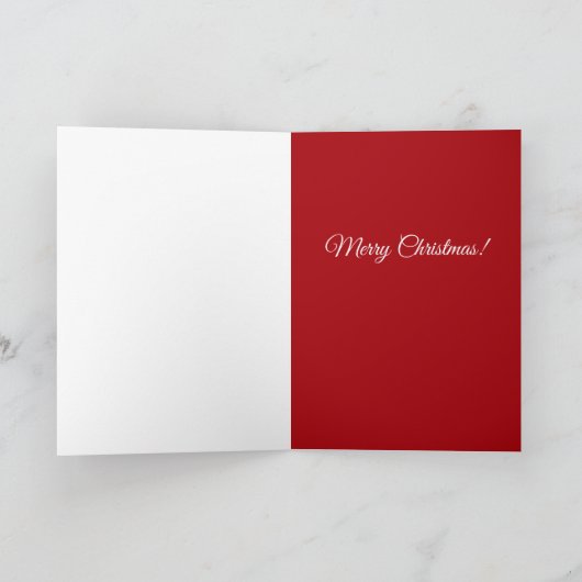 Bernese Mountain Dog Christmas  カード (内部)