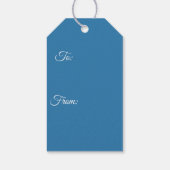 Bernese Mountain Dog Christmas  ギフトタグ (裏面)