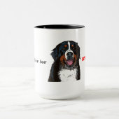 Bernese Mountain Dog Cup マグカップ (中央)