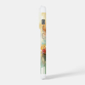 Bernese Mountain Dog Essence AREF913 - Watercolor iPhoneケース (左側面)