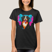 Bernese Mountain Dog Heaven Tシャツ (正面)
