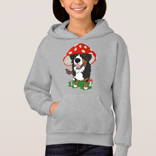 Bernese Mountain Dog Hoodie (正面)