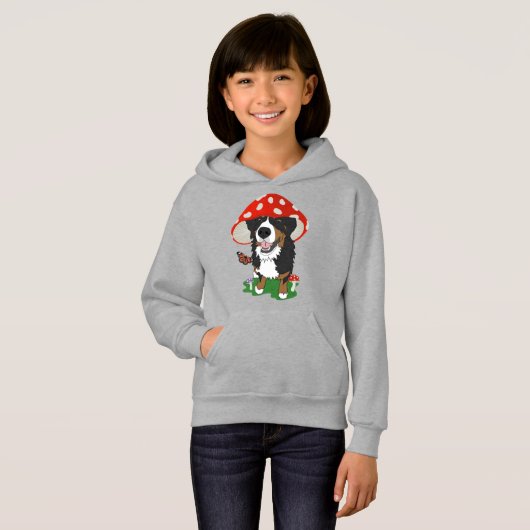 Bernese Mountain Dog Hoodie (正面フル)